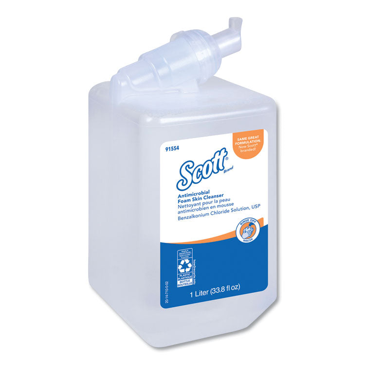 Scott® Antibacterial Foaming Skin Cleanser - 6 Bottles/Carton