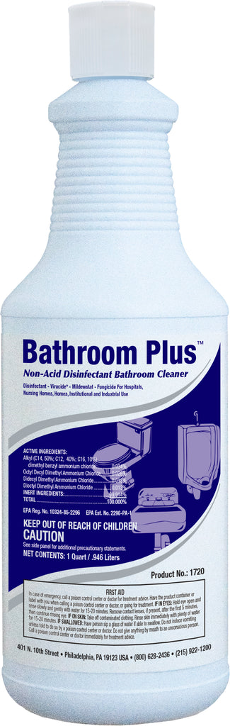 NCL® Bathroom Plus Non-Acid Disinfectant | 12 Quarts per Case