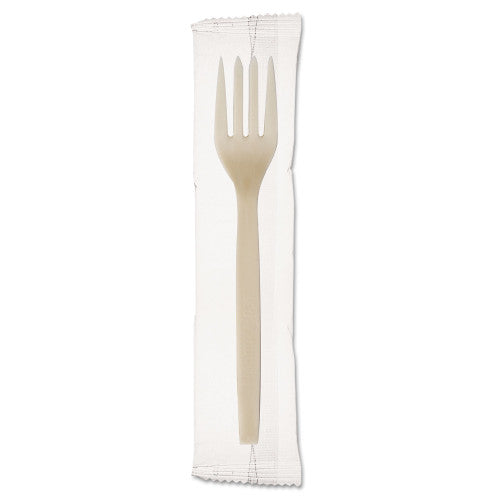7″ Plant Starch Fork | Eco-friendly | Individually Wrapped