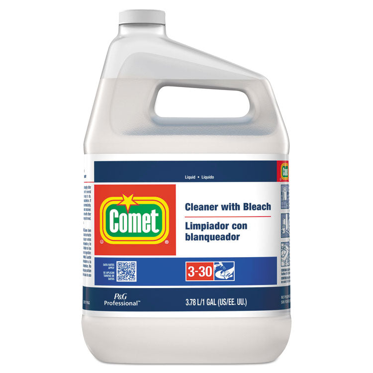 Comet® Cleaner With Bleach Concentrate Liquid | 1 Gallon Bottles | 3 Bottles per Case