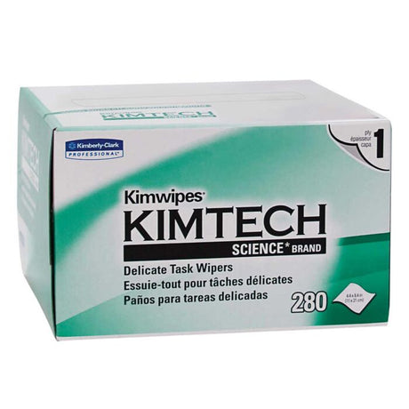 Kimtech Science™ Kimwipes® Delicate Task Wipes, 1-Ply, White, Pop-Up Box | 286 Sheets A Box | 30 Boxes A Case