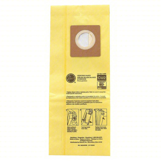 Hoover Cu2 Allergen Commercial Bags 10 Pack