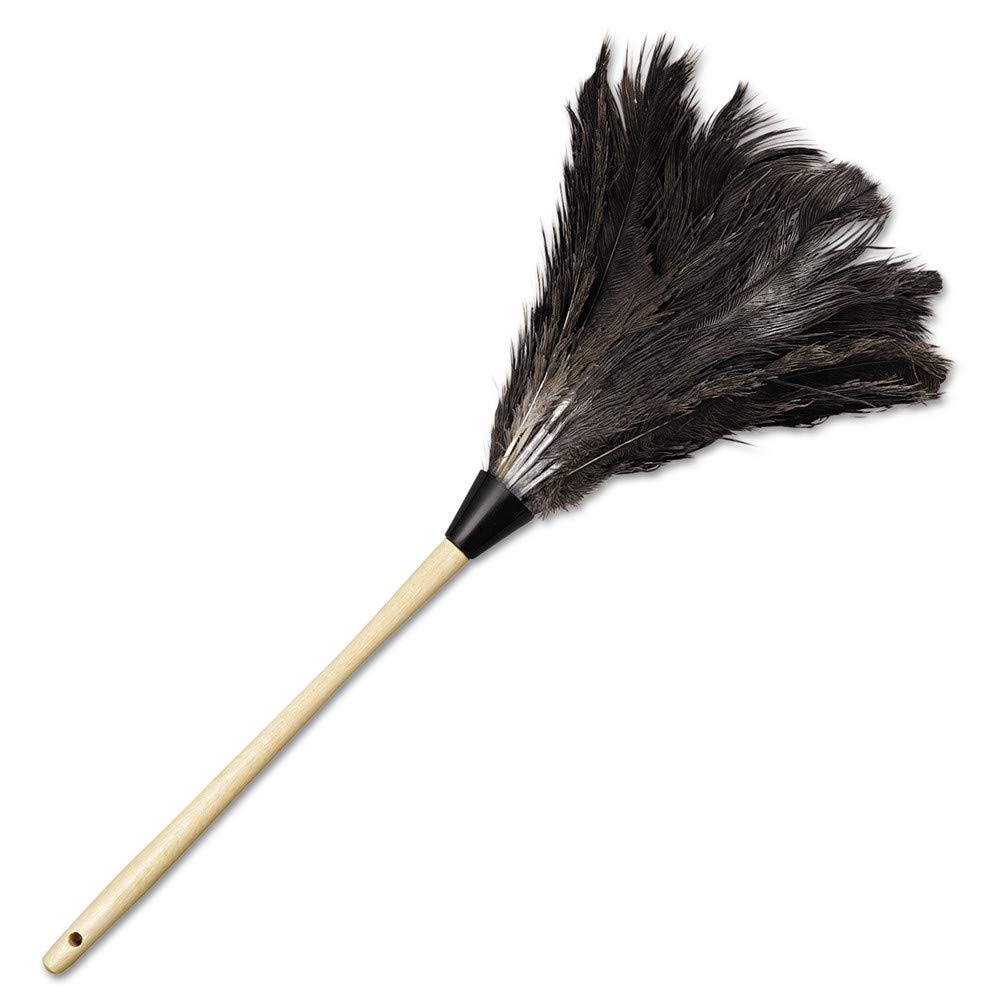 Boardwalk® Professional Ostrich Feather Duster – 13″ Wood Handle