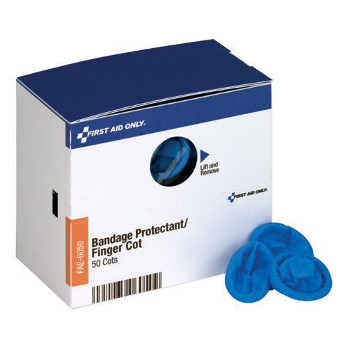SmartCompliance Refill Finger Cots – Blue Nitrile, One Size (50/Box)