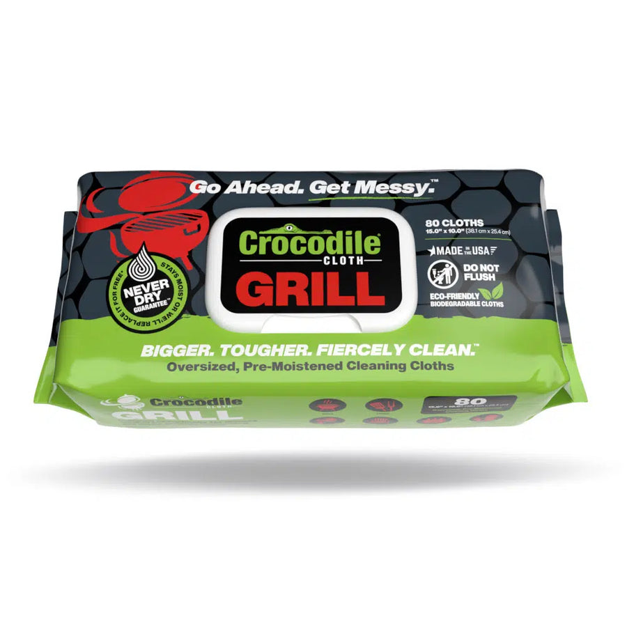 Crocodile Cloth® – Oversized Wipes for Oversized Messes