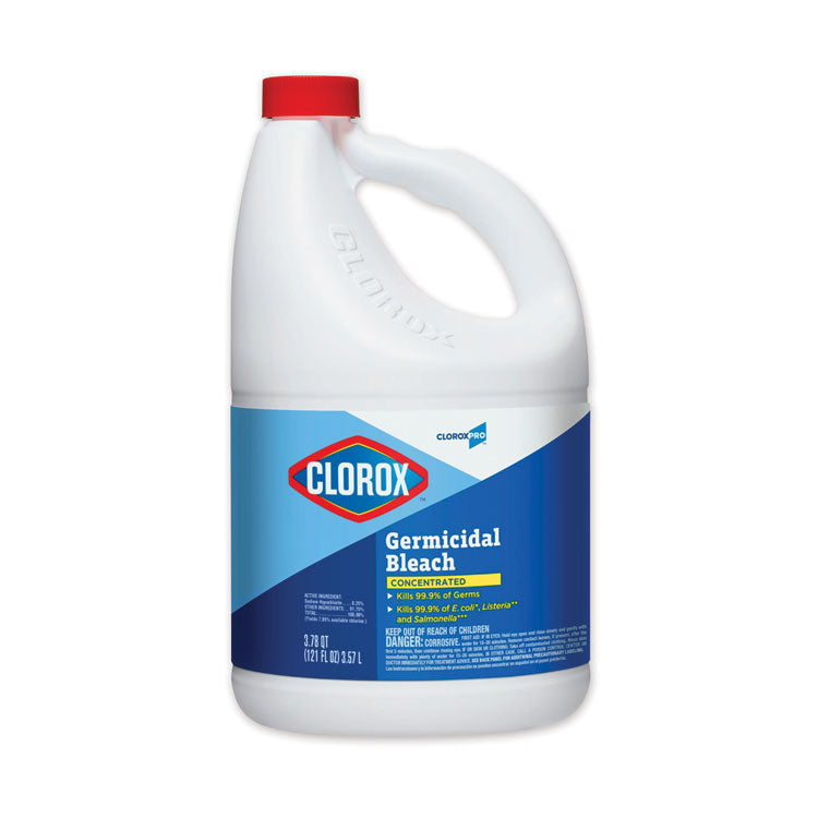 Clorox® Germicidal Bleach 121 oz. Bottle, 3/Carton