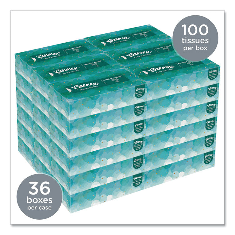 Kleenex® Facial Tissue, 36 Boxes/Carton, 100 Tissues/Box