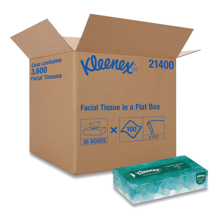 Kleenex® Facial Tissue, 36 Boxes/Carton, 100 Tissues/Box