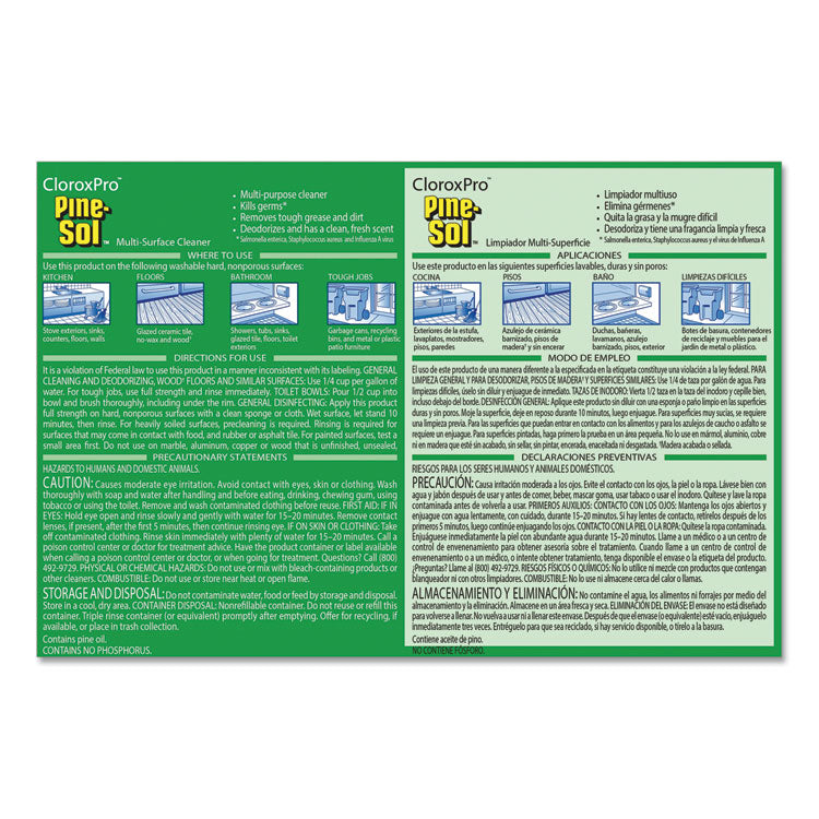 Pine-Sol® Multi-Purpose Cleaner Disinfectant