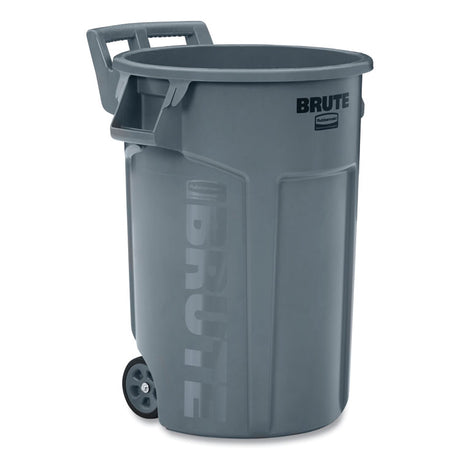 BRUTE® Wheeled Waste Receptacle | 44 Gallon | Gray