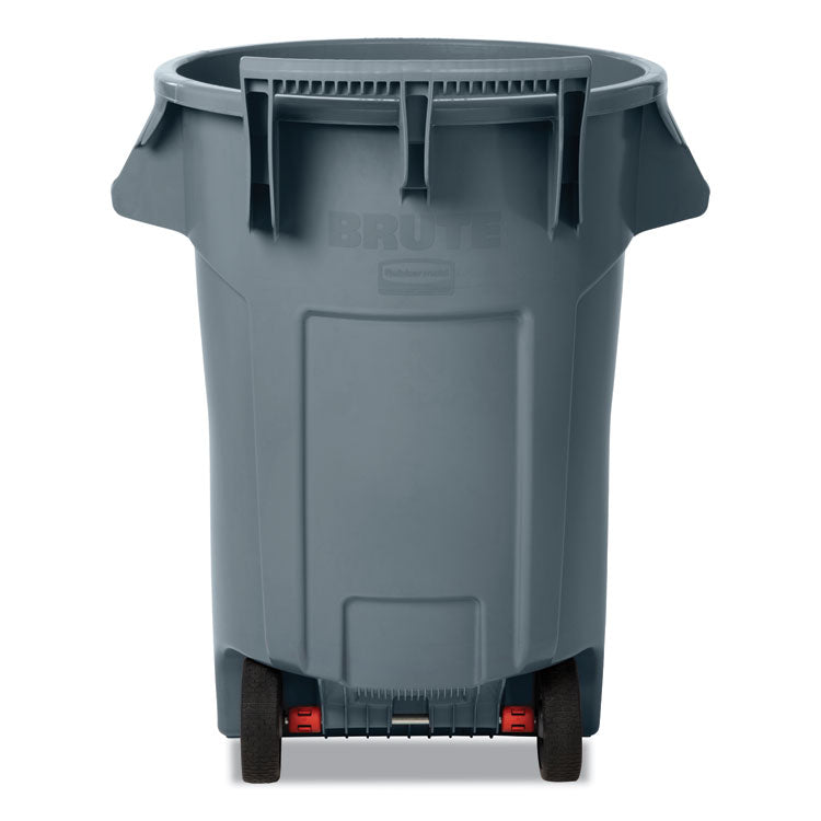 BRUTE® Wheeled Waste Receptacle | 44 Gallon | Gray