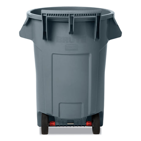 BRUTE® Wheeled Waste Receptacle | 44 Gallon | Gray