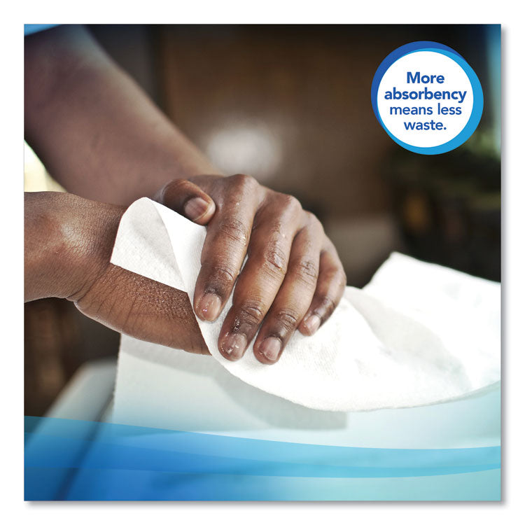 Kimberly-Clark Professional SCOTT High-Capacity Hard Roll Towels - 8 x 1000', White (12 Rolls) | Exceptionally Absorbent, Space-Saving Design | Eco-Friendly & Certified | Compatible with Kimberly-Clark Professional Dispensers