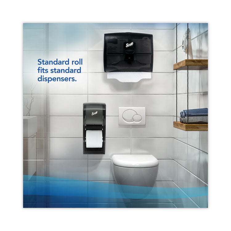 Scott® Standard Roll 2-Ply Toilet Tissue | Septic Safe | 550 Sheets per Roll | 80 Rolls per Carton