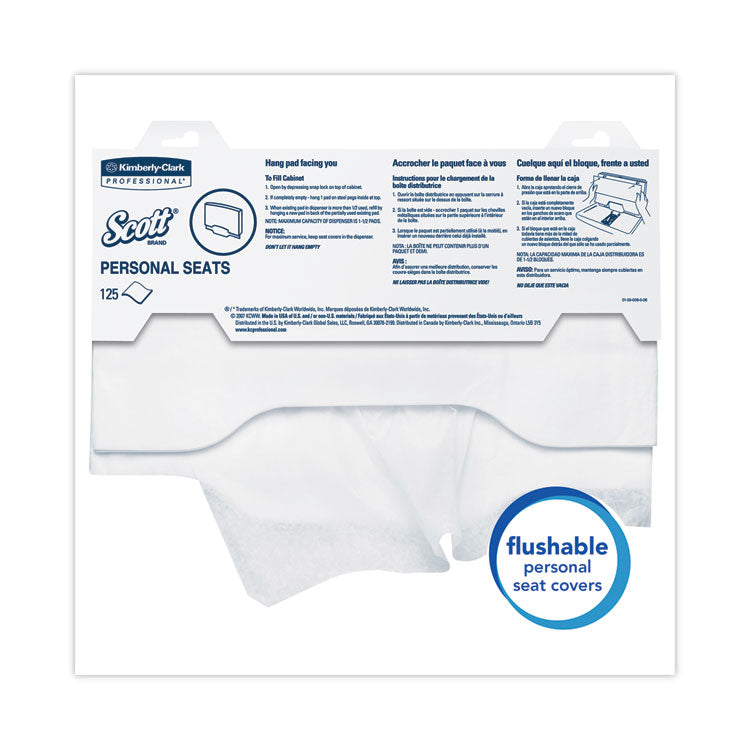 Toilet Seat Covers (1 Case) | 24 Packs Per Case / 125 Covers Per Pack