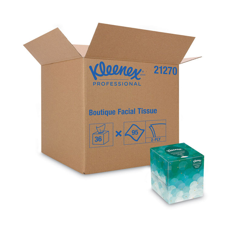 Professional Kleenex® Boutique Facial Tissue, 95 Sheets/Box, 36 Boxes/Carton