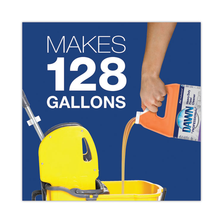 Dawn® Heavy Duty Floor Cleaner Concentrate, Neutral Scent, 1 gal Bottle