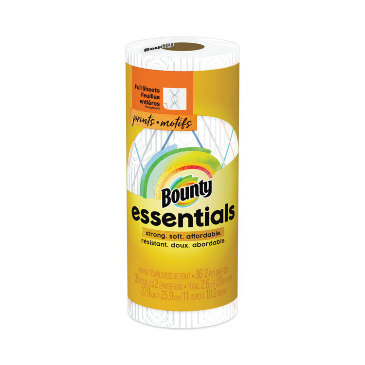 Bounty Essentials White Paper Towels, 30 Rolls/Case, 40 Sheets/Roll