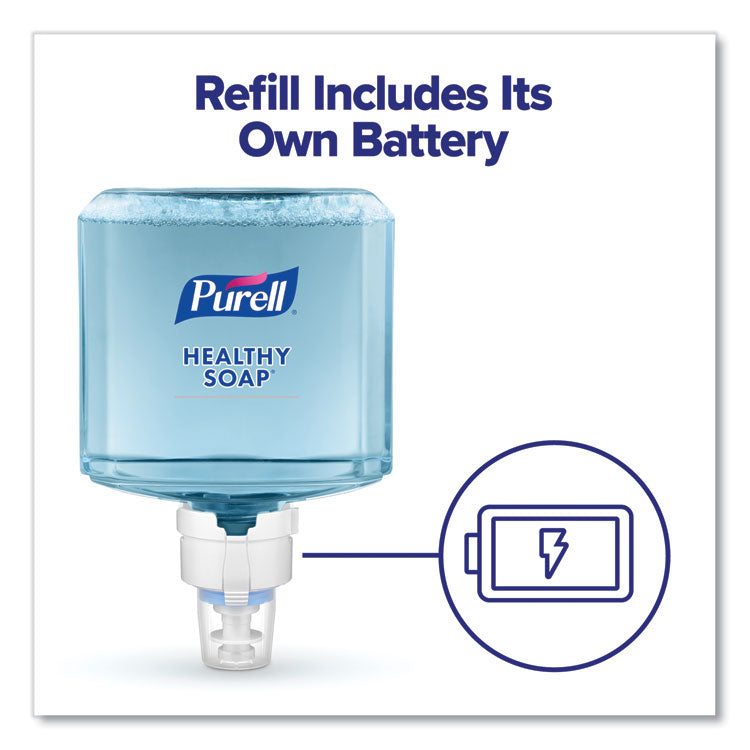 Purell® Touch-Free Soap Dispenser for Gojo Purell ES8 | Battery on the refill | 1,200 mL refill