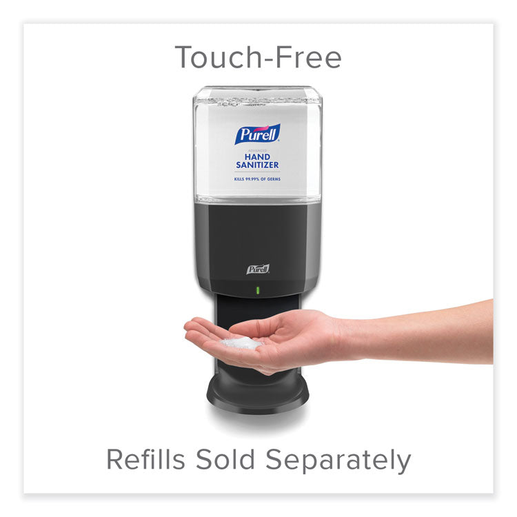 Purell® Touch-Free Hand Sanitizer Dispenser ES8 - Graphite, 1200mL refills.