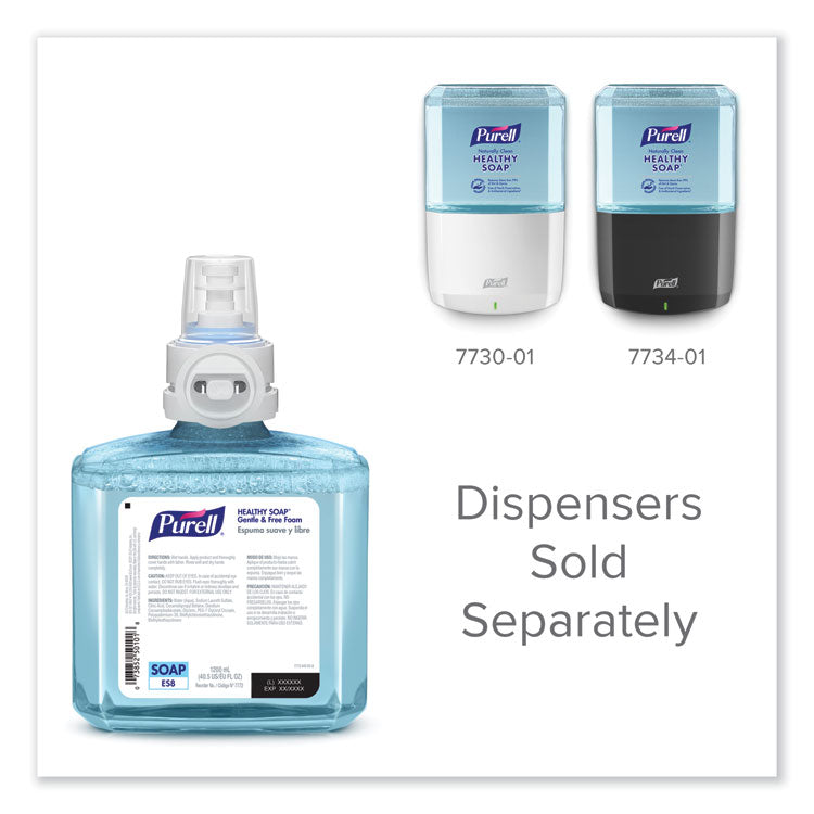 Purell® Gentle and Free Foaming Healthy Soap, 1200ml refill case for ES8.
