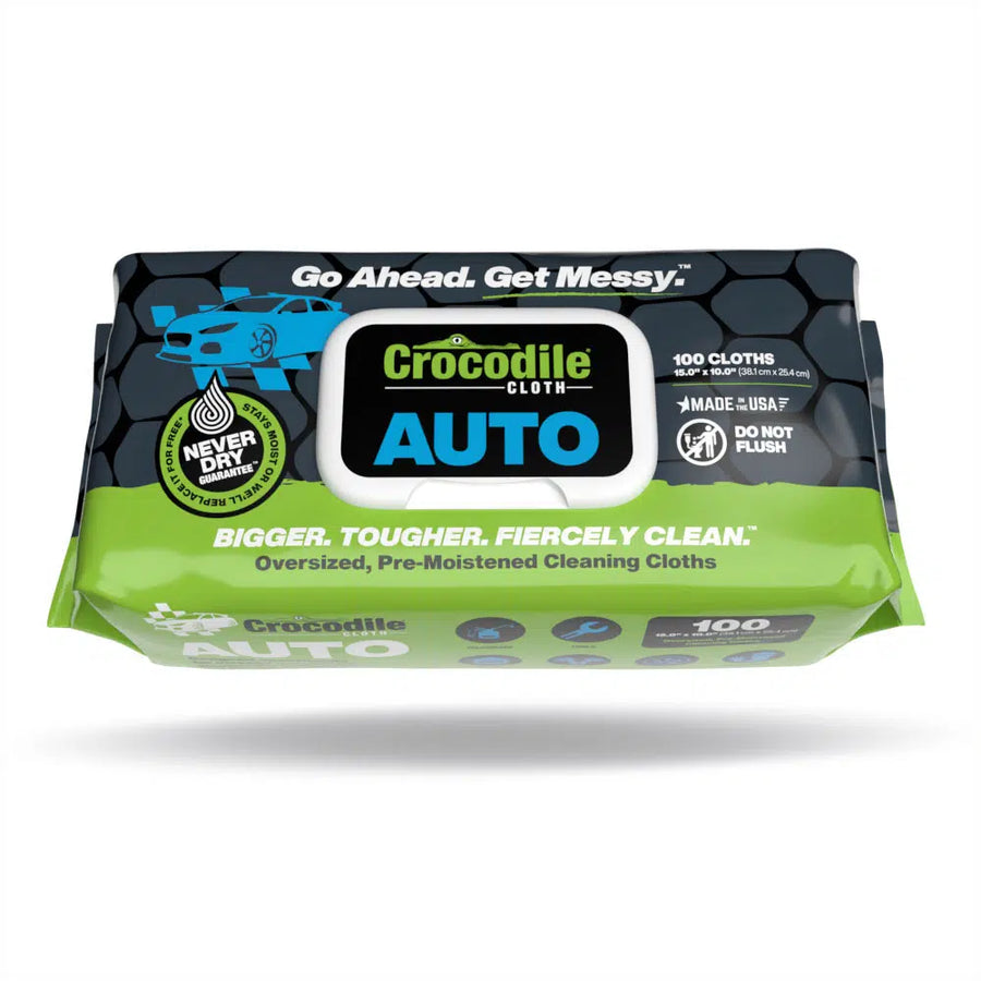 Crocodile Cloth® – Oversized Wipes for Oversized Messes