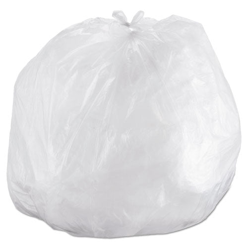 Inteplast® High-Density Commercial Can Liners | Natural | 16 Microns | 43x48 | 55-60 Gallon Capacity | 200 Liners/Case