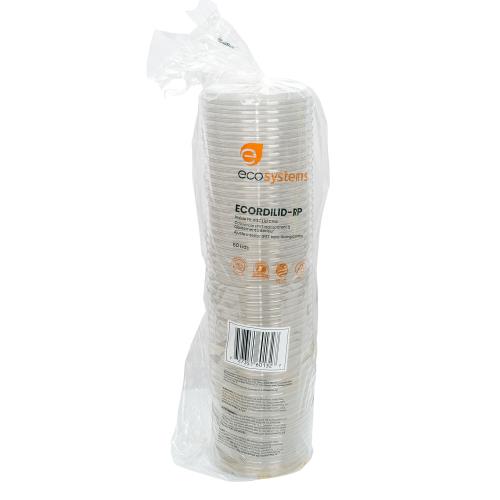 EcoSystems Clear Flat Deli Lid | 8oz-32oz | 500 Per Case