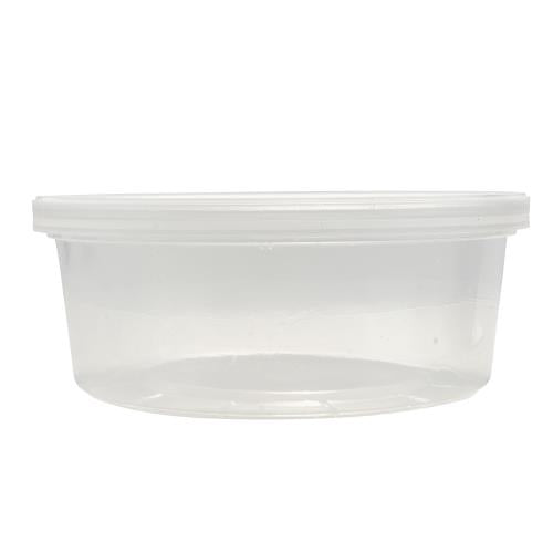 EcoSystems 8 oz Round Deli Container | Translucent Polypropylene | 500 Per Case