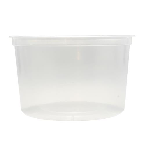 EcoSystems 16 oz Round Deli Container | Translucent Polypropylene | 500 Per Case