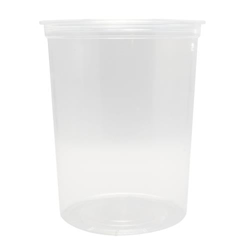 EcoSystems 32 oz Round Deli Container | Translucent Polypropylene | 500 Per Case