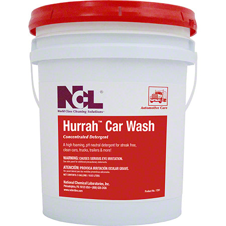 Hurrah® Car Wash Concentrated Detergent | 5 Gallon Pail