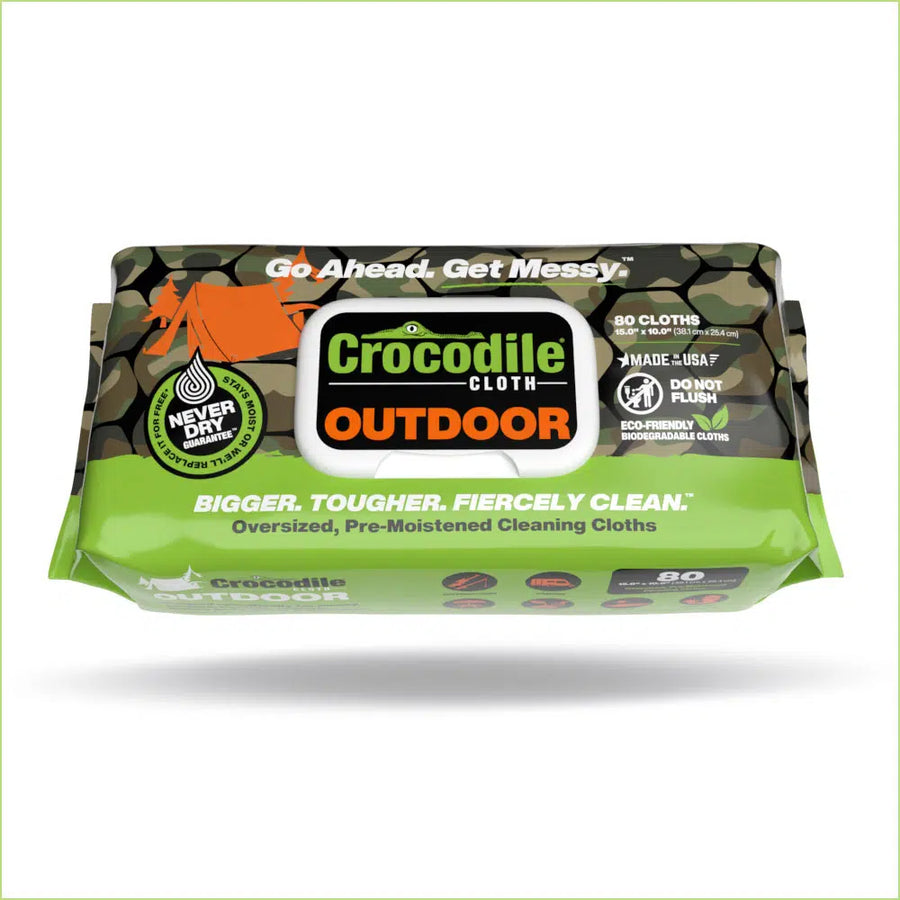Crocodile Cloth® – Oversized Wipes for Oversized Messes