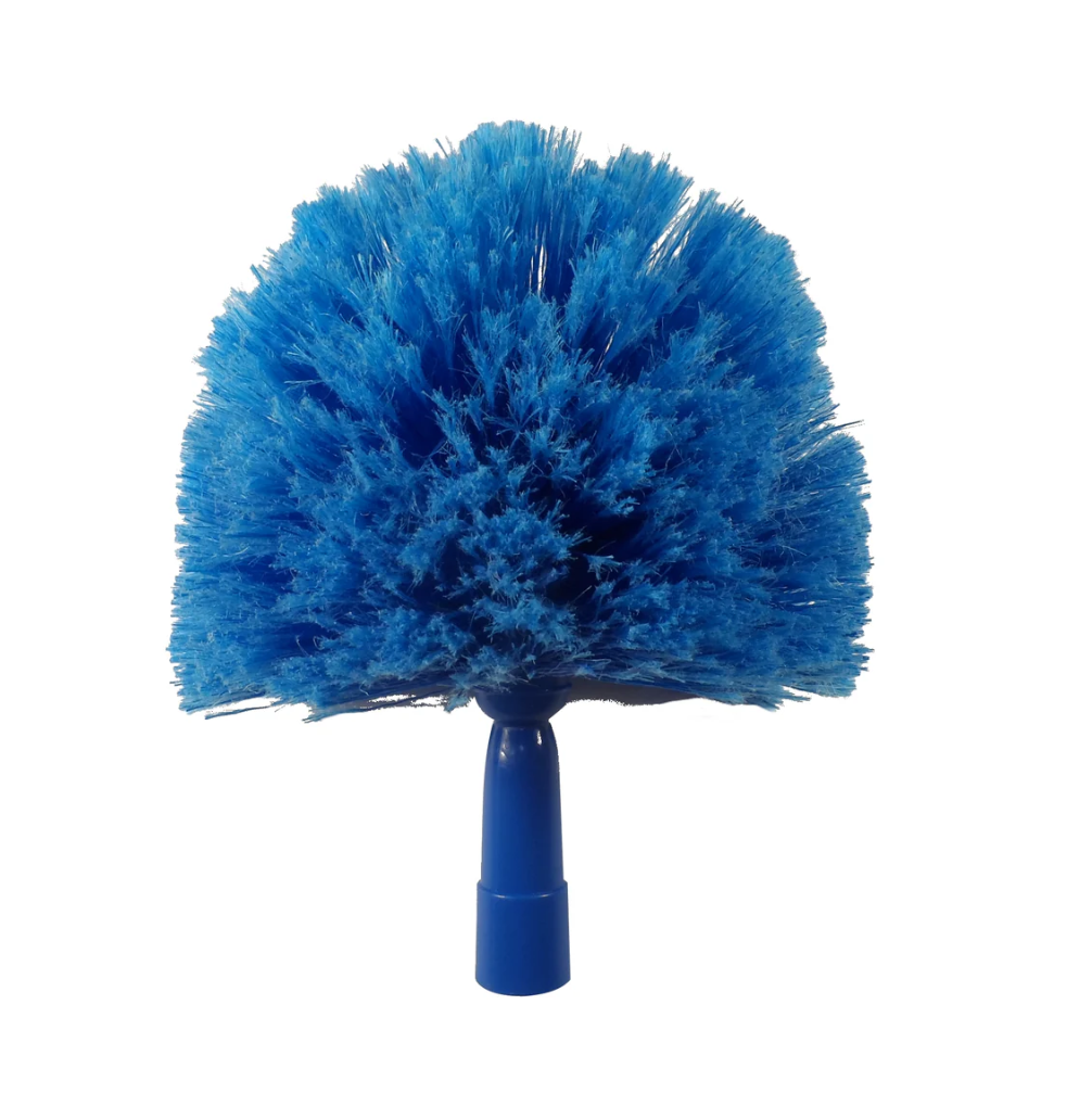 Round Cobweb Duster with Soft Flagged Bristles
