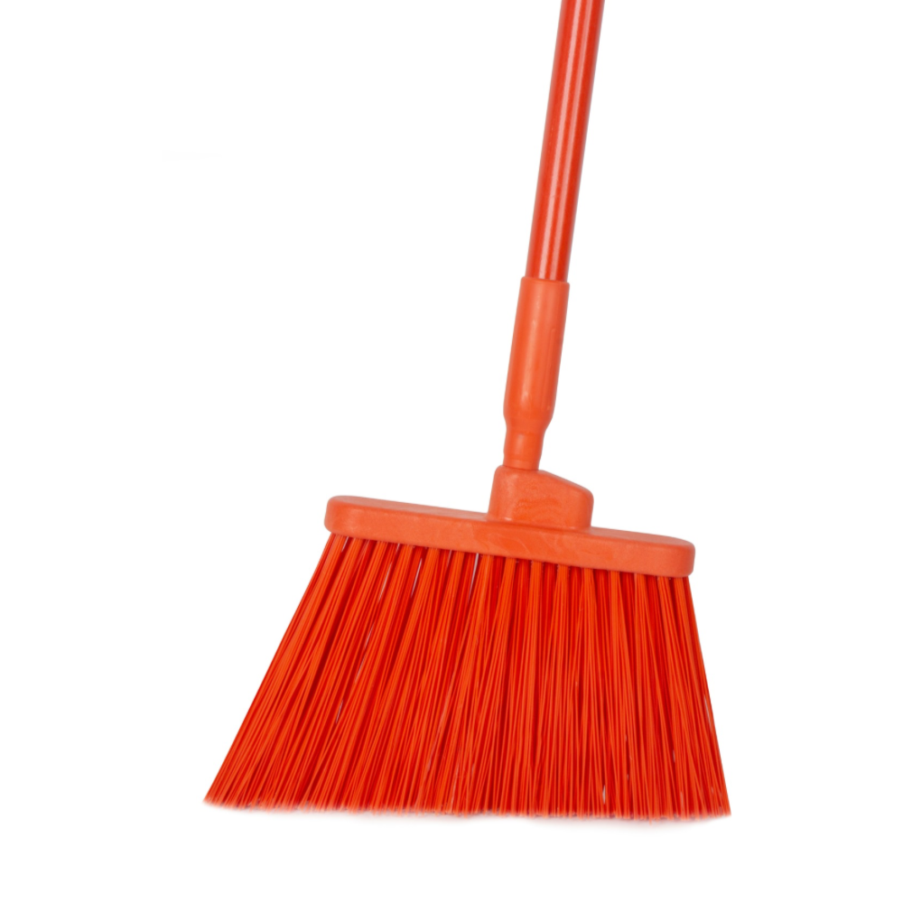 Carlisle Sparta® 56" Angled Head Broom | Orange
