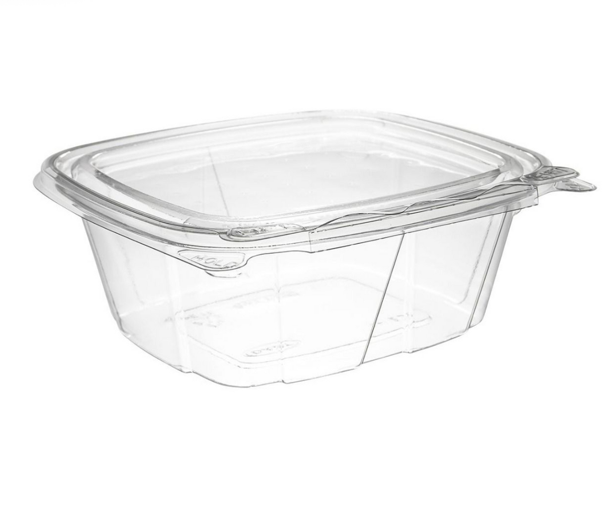 Dart ClearPac® SafeSeal 12 oz Tamper-Resistant Food Container with Hinged Lid | 200/Case