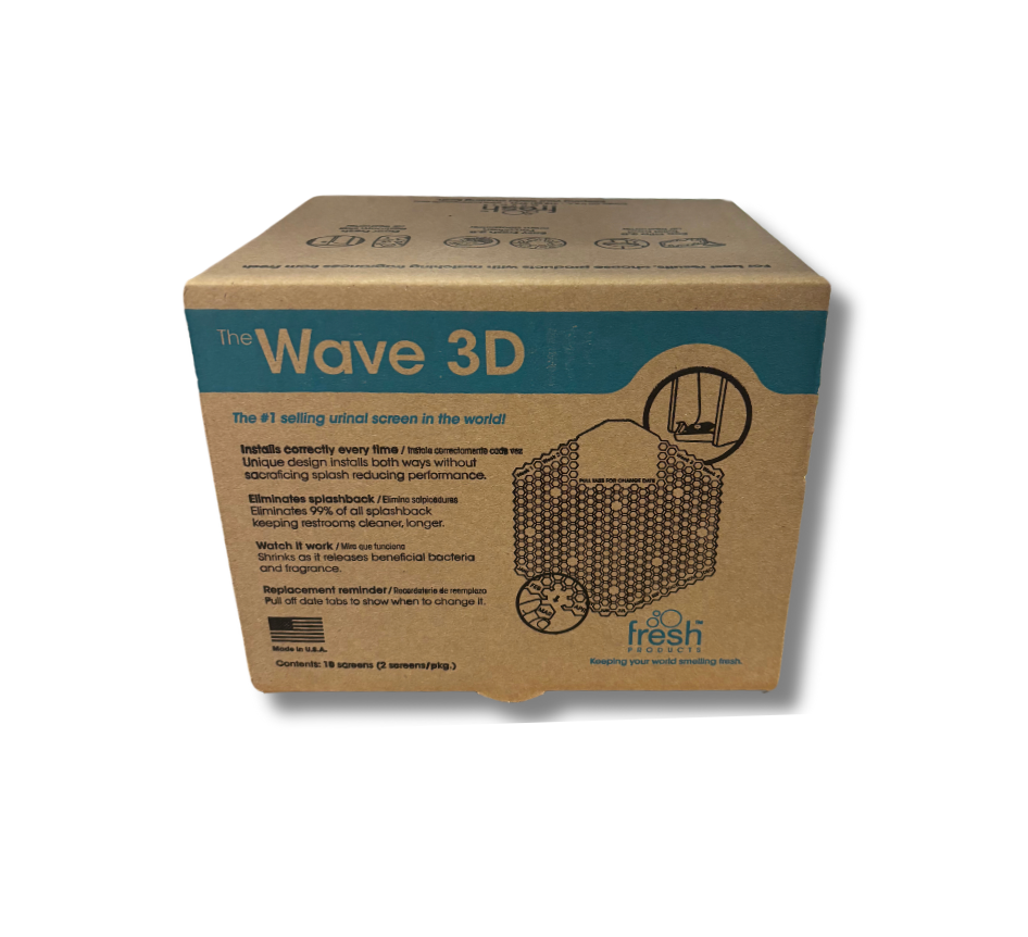 Fresh Products The Wave™ Urinal Screen | Mango | 10 Pack