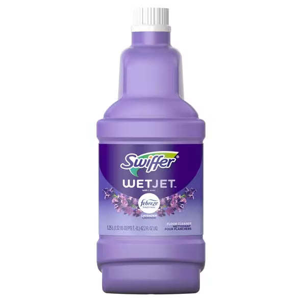 Swiffer® WetJet™ Multi-Surface Cleaner Solution Refill | Febreze Lavender