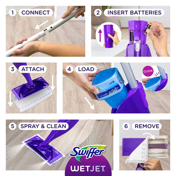 Swiffer® WetJet™ Mop Starter Kit