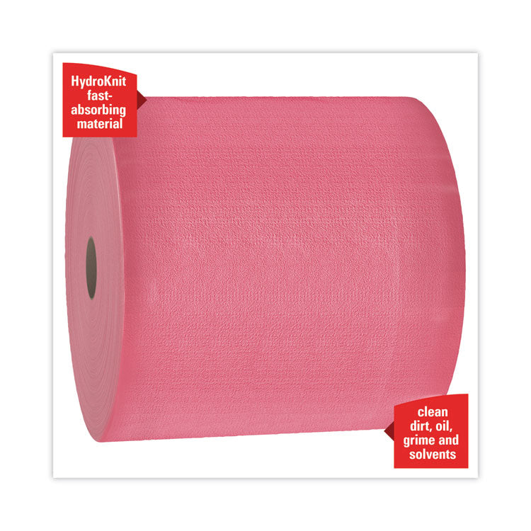 WypAll® PowerClean™ X80 Heavy Duty Cloths Jumbo Roll | Red | 475 Wipers per Roll