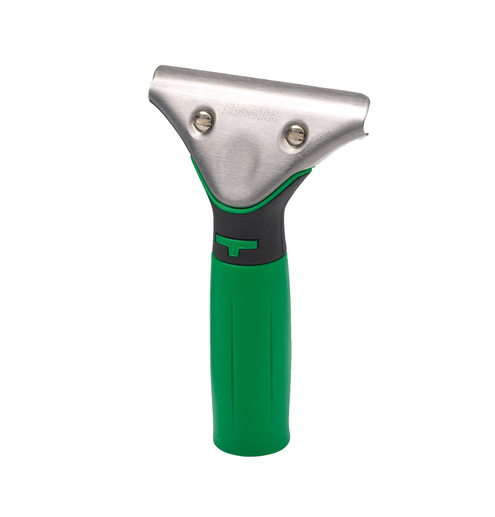 Unger ErgoTec® Quick Release Squeegee Handle | Clipless Style | Green
