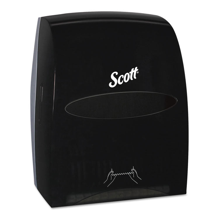 Scott® Essential™ Automatic Hard Roll Towel Dispenser - BLACK, 13.06 x 11 x 16.94, 1.75 hub
