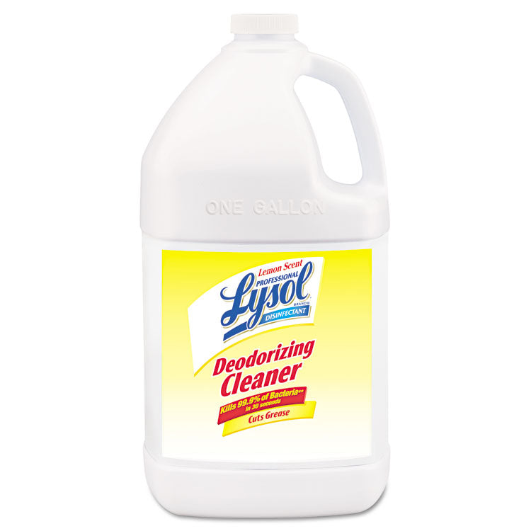Lysol® Professional Disinfectant Deodorizing Cleaner - Lemon Scent - 1 gallon