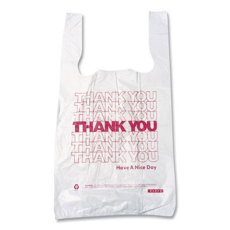 Barnes Paper Company Thank You High-Density Shopping Bags