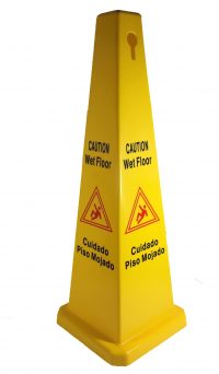 Cone Wet Floor Sign 36"