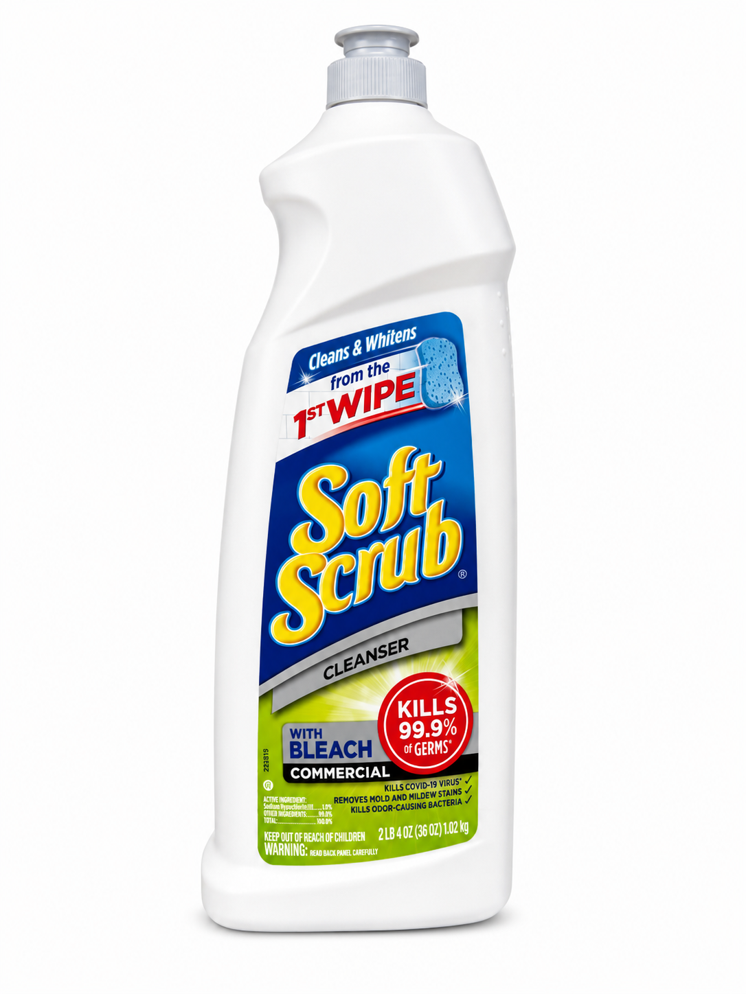 Dial Soft Scrub Bleach Cleanser