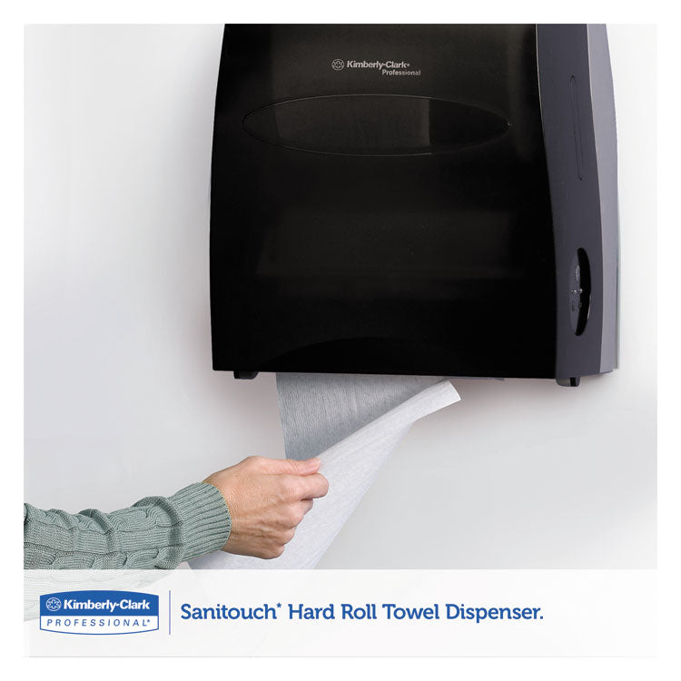 Kimberly-Clark® Sanitouch® Hard Roll Paper Towel Dispenser, Smoke