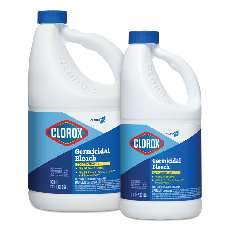 Clorox® Germicidal Bleach 121 oz. Bottle, 3/Carton