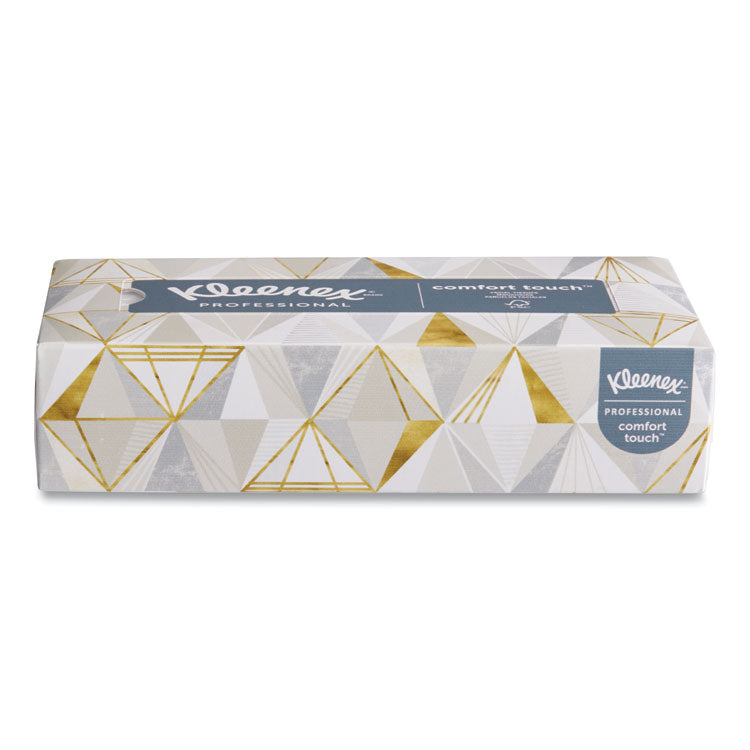 Kleenex Facial Tissue, 2-Ply, White, Pop-Up Box, 125 Sheets/Box, 48 Boxes/Carton