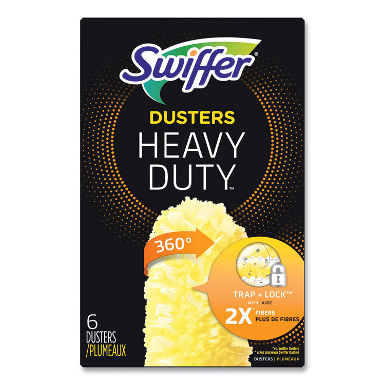 Swiffer® Dusters™ Heavy Duty 360° Refills, 6 Dusters/Box, 4 Boxes/Carton